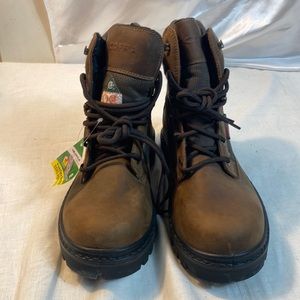 COFRA Men’s Work Saftey Brown boots size 7.5 new